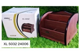 Wooden Pen Holder Desk Organizer - Classy Stationery Holder