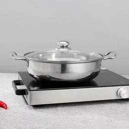 Silver Large Cooking Pan