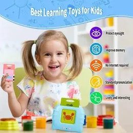Educational Toys for 2 3 4 Years Old 112 Talking Baby Flash Cards, Learning Resource Electronic Interactive Toys for 2-4 Year Old Boys Girls Toddlers