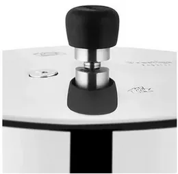 Mahendraa 7.5 Litres Popular Outer Lid Aluminium Pressure Cooker |Metallic Safety Plug | Gasket Release System