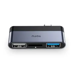 Totu Mini Hub Type-C To USB 2.0*2+USB 3.0 +TF Linglong Series (FGCR-012)