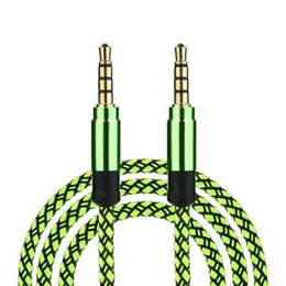 Bamboo 2m AUX Cable â Durable 3.5mm Male-to-Male Audio Cable with Bamboo-Style Braided Design