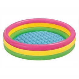 INTEX Kids Babies Round Inflatable Swimming Pool (57422)