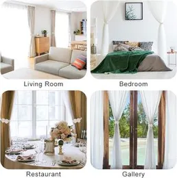 Magnetic Curtain Tie Backs â 2pcs | Easy & Stylish Window Holders