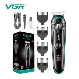 VGR V-075 Limited Edition Professional Hair Trimmer with LED Display