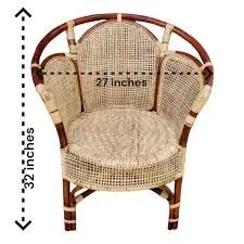 Cane Chair set , 4chair and 1stool, Cane Chair