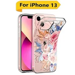 Fashionury Back Cover for Apple iPhone 13 Designer | Printed|Transparent |Flexible| Silicon-D0219 (FROM INDIA FAAZ)