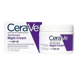 CeraVe Skin Renewing Night Cream 48g | Overnight Hydration & Skin Barrier Repair