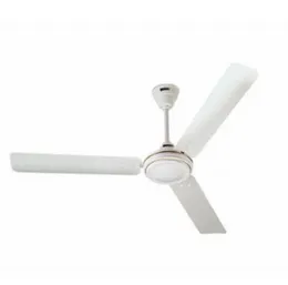USHA Ceiling Fan 36 Inch Rich White Atom Ex 900mm 55W 330 RPM 3 Blades 220 CMM Air Delivery Copper Motor 5 Speed Regulator 2 Year Warranty