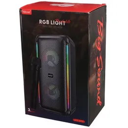 KTS-1972 Wireless Bluetooth Speaker With Wireless Mic â Powerful Bass & LED Lights