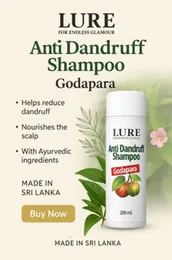 LURE Anti Dandruff Godapara Shampoo 200ml