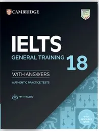 IELTS 18 General Training Student's Book with Answers with Audio with Resource Bank Paperback