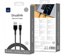 WIWU WI-C074 Duralink USB to Lightning Cable 1M for apply devices â Durable Fast Charging Cable