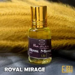 Royal Mirage Natural Attar for Men & Women – Alcohol Free Natural Vegan Cologne 6ML