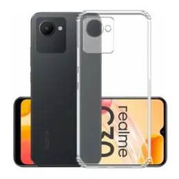 Shockproof Transparent Clear Case Back cover for REALME C30/C30s