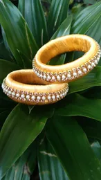 silk thread Handmade bangle (2 pcs)