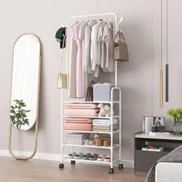 New Simple Floor Clothes Rack â 4 Layers