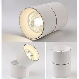 Anti Glare Light Folding Spotlight 360 Degree Rotating LED Surface Mounted Downlight LED Ceiling Light Spotlight