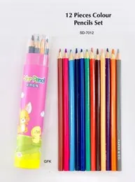 12 Colour Pencils Set â SD-7012
