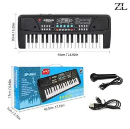 Piano Keyboard For Kids With Microphone Portable Elactronic Keyboards For Beginners