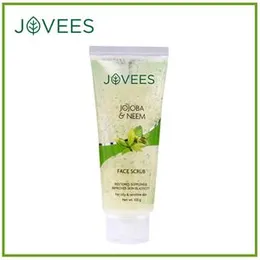 Jovees Jojoba and Wheatgerm Face Scrub ,  Natural Face Scrub, Jovees Skincare â 50g  | 100g