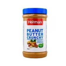 Herman Peanut Butter Crunchy 510g