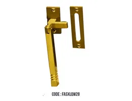 BRASS FASTENER SQUARE (SATIN) S/L
