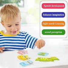 Infant Speech Theraphy Toys Learning Baby Montessorie Toys