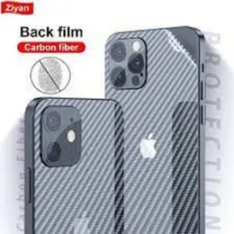 Carbon fiber Back Sticker For Iphone 12 Pro Max