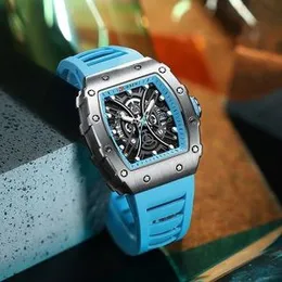 Richard Mille Style Square Watch (Black)