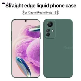 REDMI NOTE 12s Soft matte liquid silicone Case Back Cover for REDMI NOTE 12s - Green