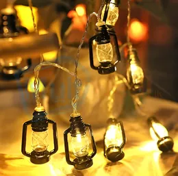 Vintage Lantern String Lights â Warm Ambient Lighting