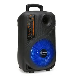 8" TTD-8251 Wireless Bluetooth Speaker Rechargeable with Microphone