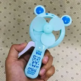 Minibaby Kids Hand Pressure Mini Toy (rabbit) Fan Without Battery