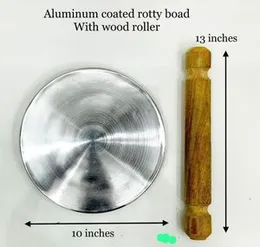 Aluminum coated rotty boad With wood roller