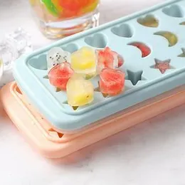 PLASTIC ICE TRAY FOR FREEZER ICE CUBE MOULD