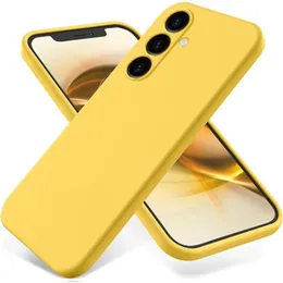 Samsung A05S Hard Silicon Cover 2MM Yellow Colour, 2MM Hard Silicon Back Cover for Samsung Galaxy A05S, Durable Phone Case, Hard Silicon Cover