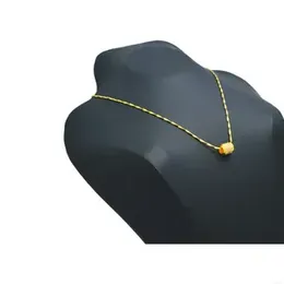 22kt Plated V Cut Chain With New Barrel Design  Pendant For Women.