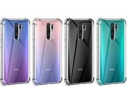 Shockproof transparent back cover for redmi 9