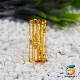 Choice Bangles Beautiful Daily Wear Kolkata Bangle Set White  Stone Fore Women.