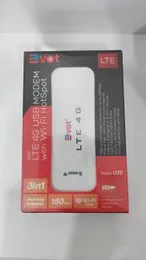 Bvot U20 3 in 1 LTE 4G 150 Mbps USB Modem with Wi-Fi Hotspot