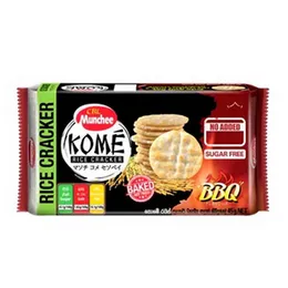 Munchee Kome BBQ Flavour Rice Cracker 45G