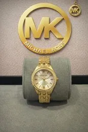 Fancy MK ladies Rose gold watch