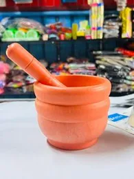 Pestle and Mortar, Plastic and Fiber