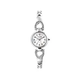 Hongrui Ladies Sliver Dial Watch