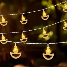 Diya Shape LED String Lights â 12 LEDs