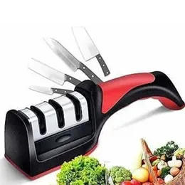 Professional 3-Stage Knife Sharpener Manual Kitchen Knife