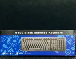 H-820 Black Antelope Wired Keyboard.