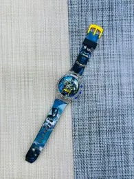 Cartoon Animation Watch Rotating Dial Luminous Music Children's Watch Kindergarten Children's Birthday Holiday Gift