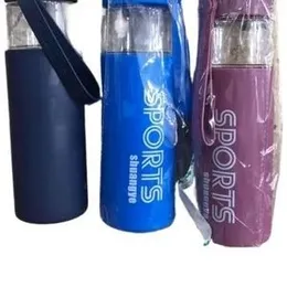 Water Bottle Leak-proof 500mlCapacity Plastic Cute transparent bottle for Summer